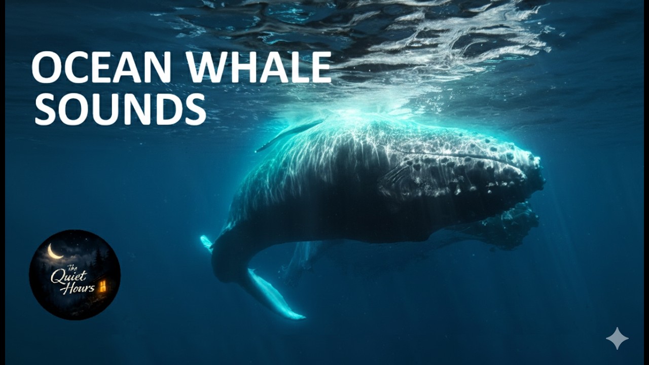 Whale Song ASMR (2 Hours) | Deep Ocean Whale Sounds for Sleep, Relaxation & Study | The Quiet Hours