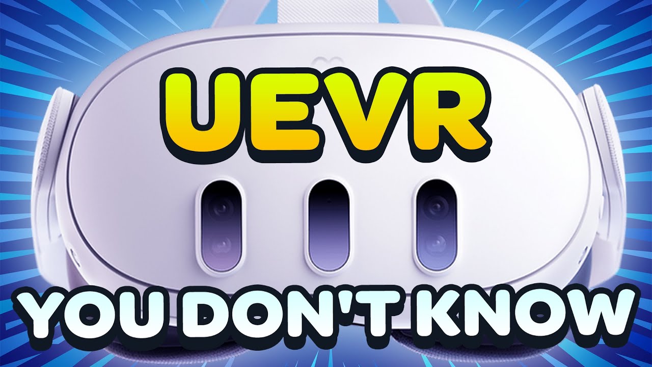✅UEVR Mod: ЛЕГКАЯ НАСТРОЙКА Руководство Квест 3 - Как использовать UEVR?