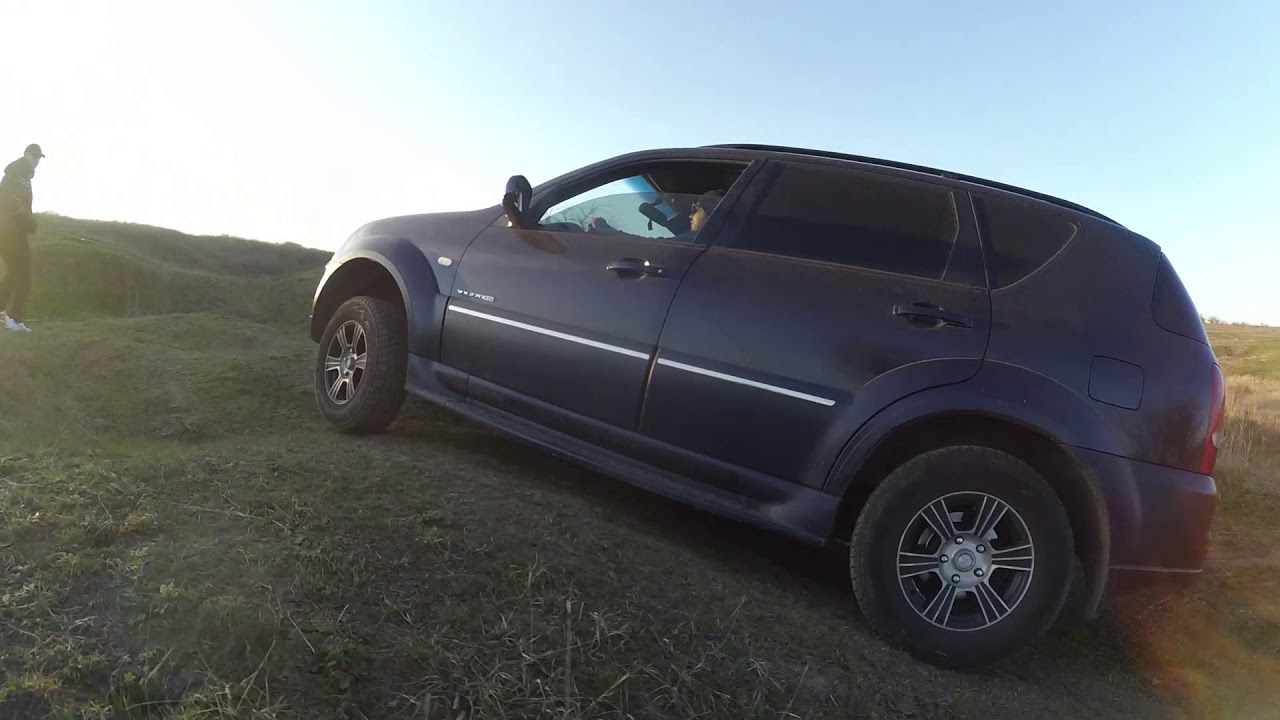 Тест SsangYong Rexton . Проверка на бездорожье