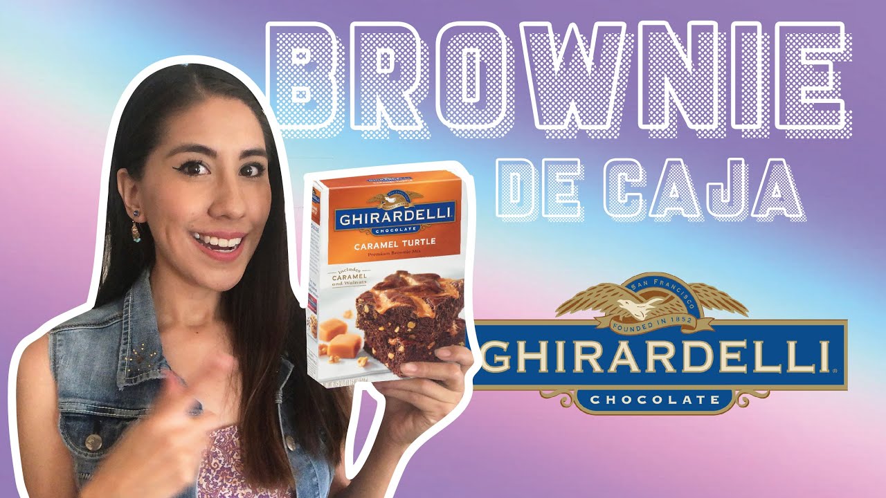 Chocolate Caramel Turtle Brownie |  BROWNIE DE CHOCOLATE  DE CAJA (rápido y muy fácil)