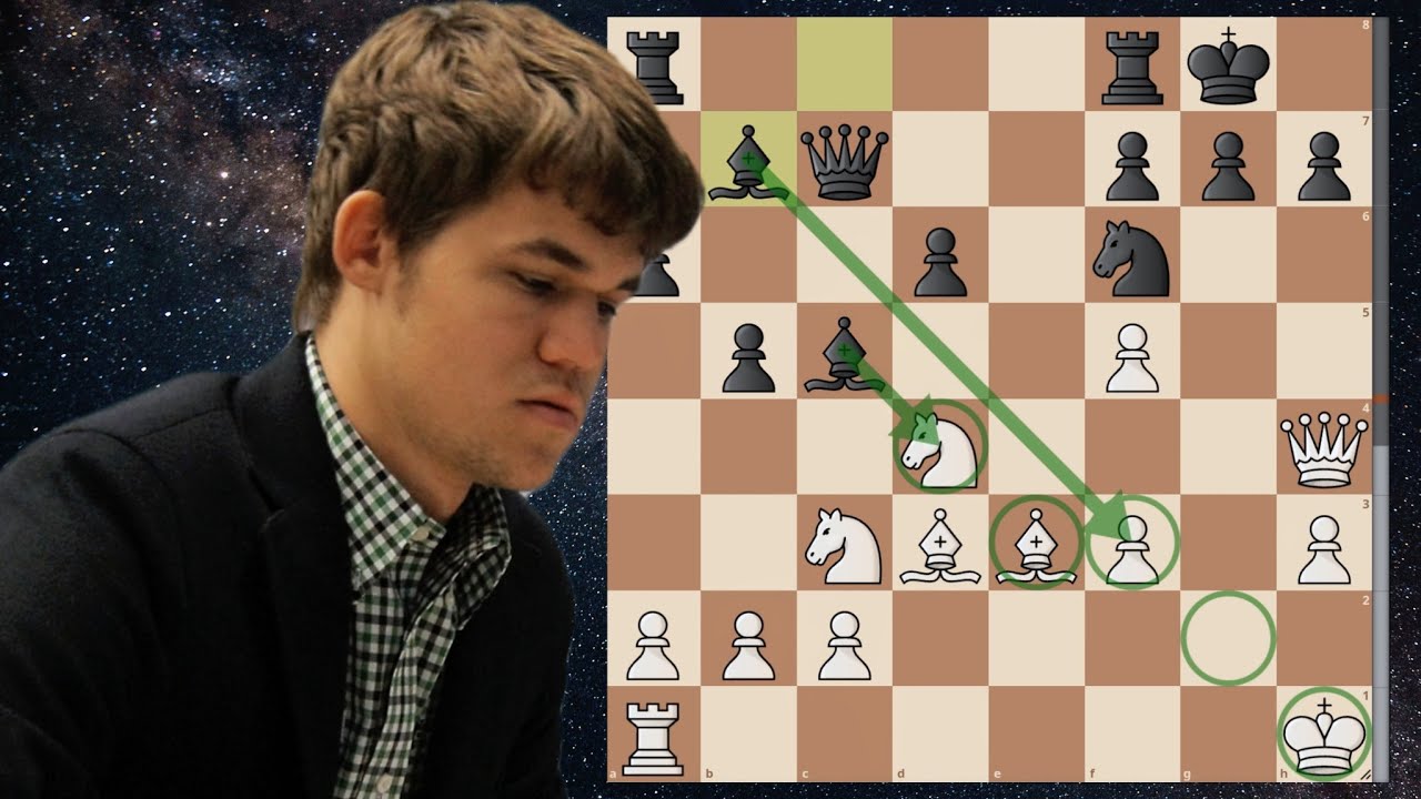 Magnus Carlsen's Stunning Move Against Maxime Vachier-Lagrave  , 2006