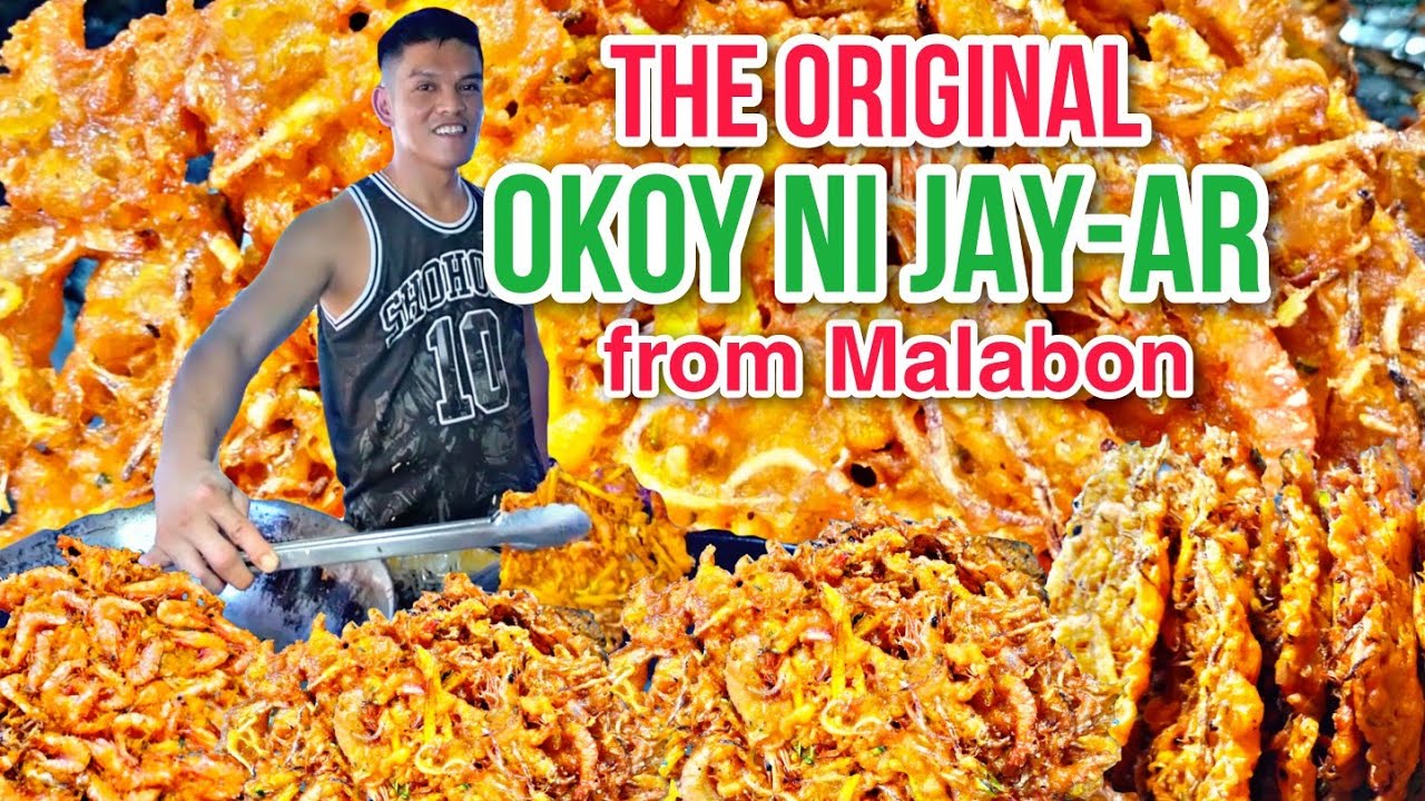 The Original Giant Okoy ni Jay-Ar sa Malabon Concepcion Market: A Food Adventure Malabon Street Food