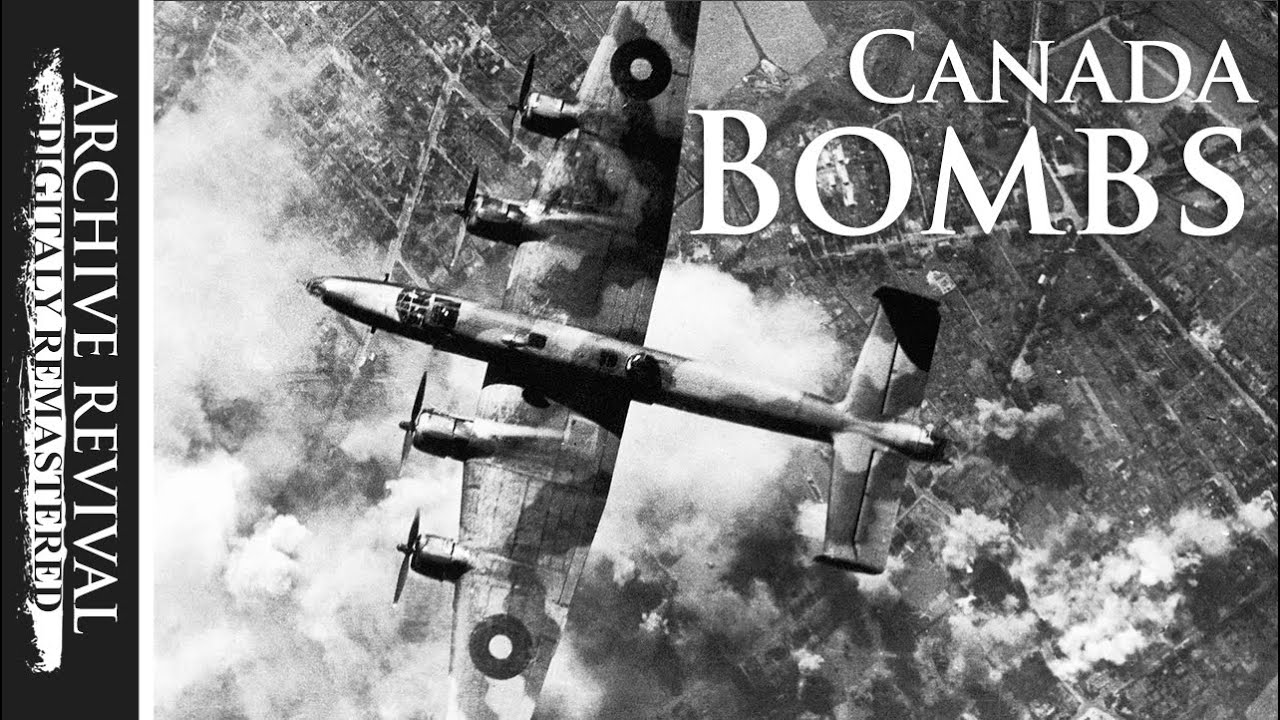 Canada Bombs | Bomber Command recruitment film (1943)