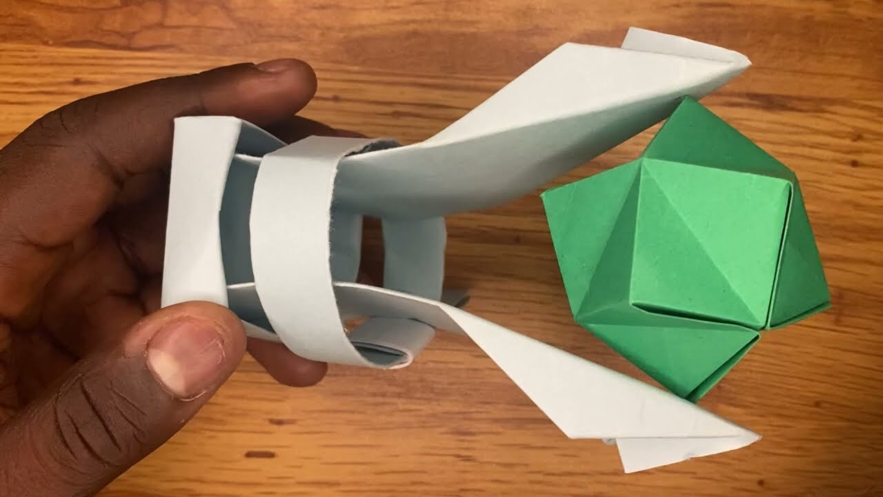 Origami Airbending (Stellated Octahedron)