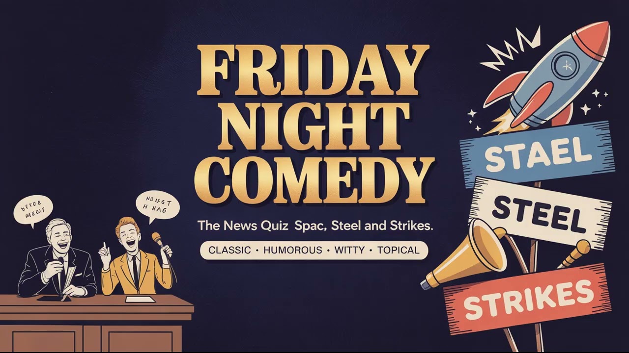 The News Quiz Space, Steel and Strikes | Friday Night Comedy From BBC Radio 4