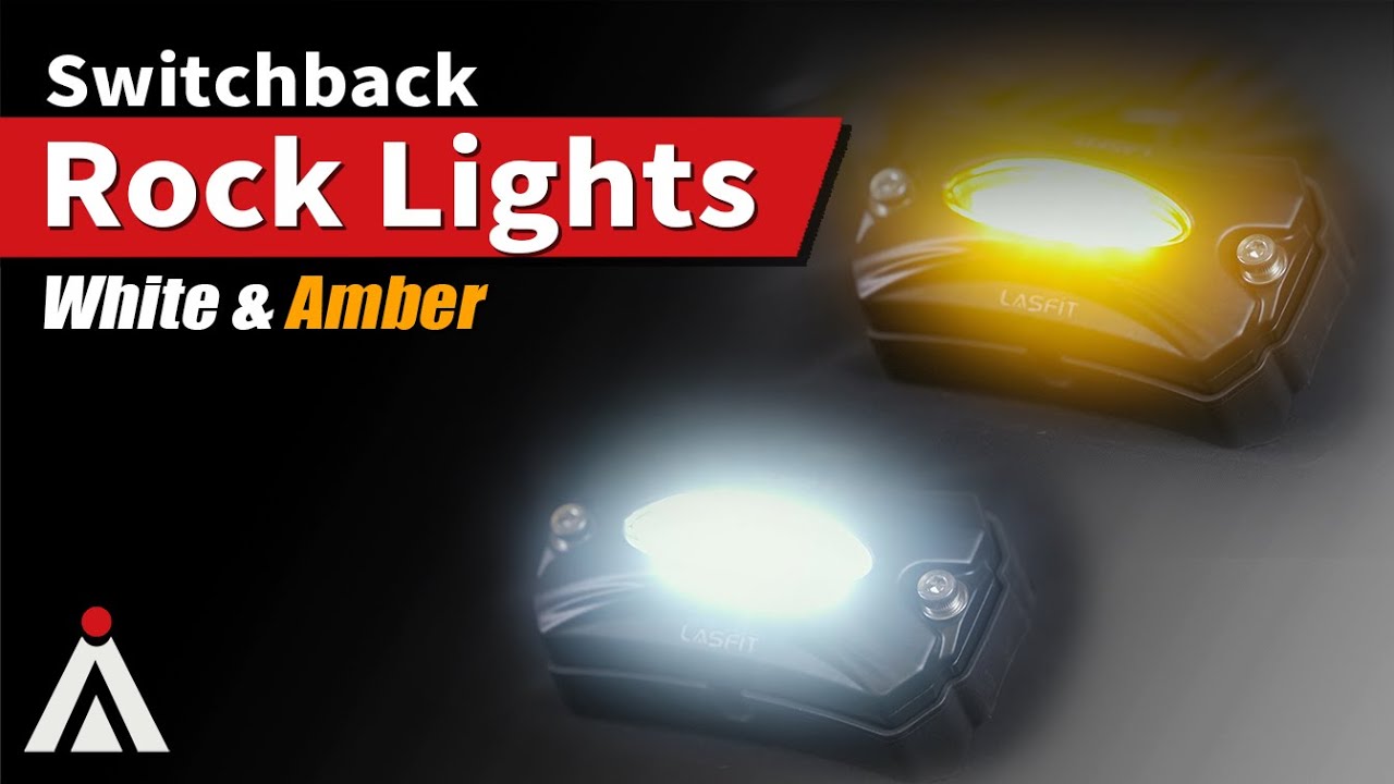 NEW Dual-Color Design for Rock Lights. Introducing Switchback LED Rock Lights!