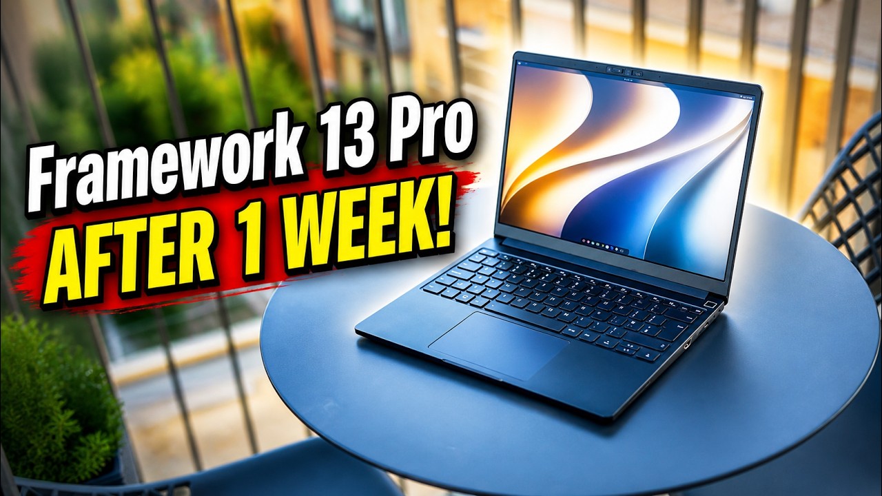 The Framework 13 Pro - Review after 1 week!