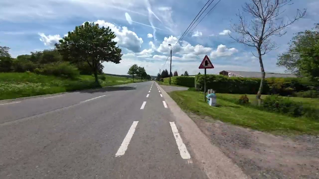 Balade vtt 45 km.  Video fast motion