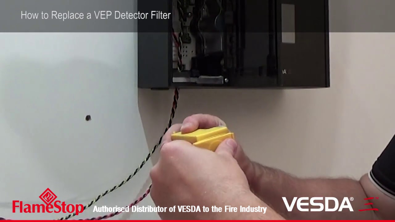 VESDA-E VEP / VEU - How to replace the VEP Filter