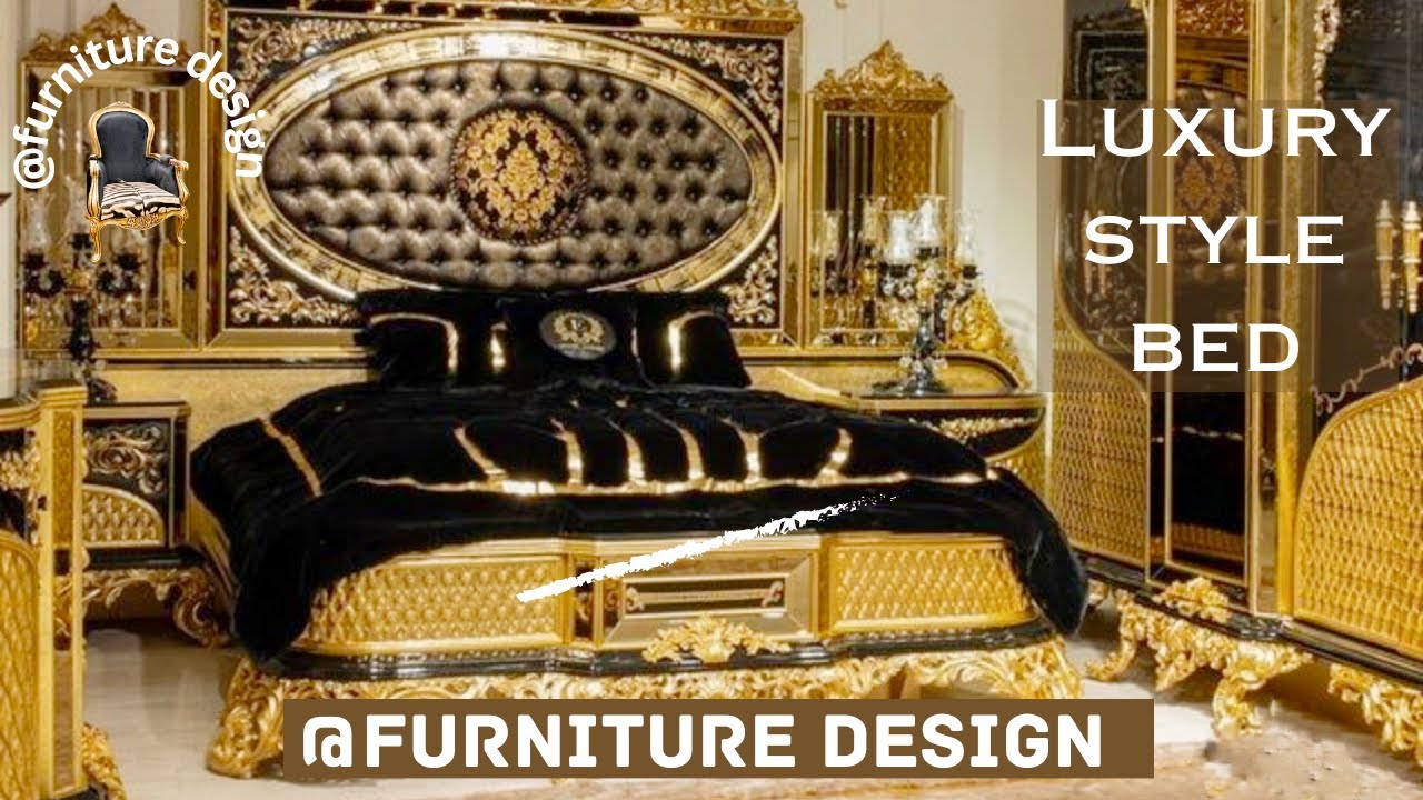 luxury bed design |Italian style furniture |chiniot furniture |