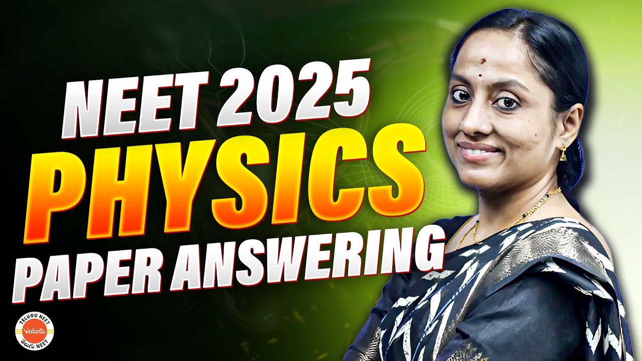Physics Paper Discussion & Answering | NEET 2025 | Rama Ma&rsquo;am Explains It All!