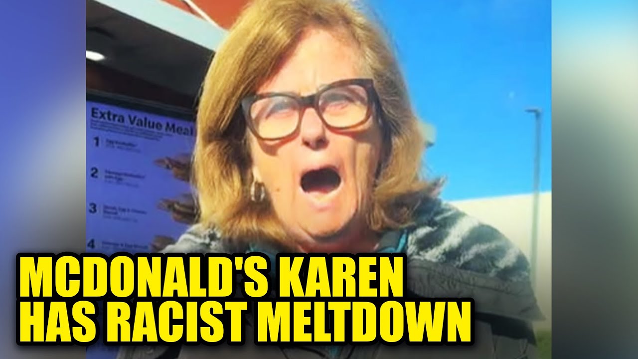 WATCH: McDonald's Karen Goes BERSERK on Black Woman in Racist Tantrum