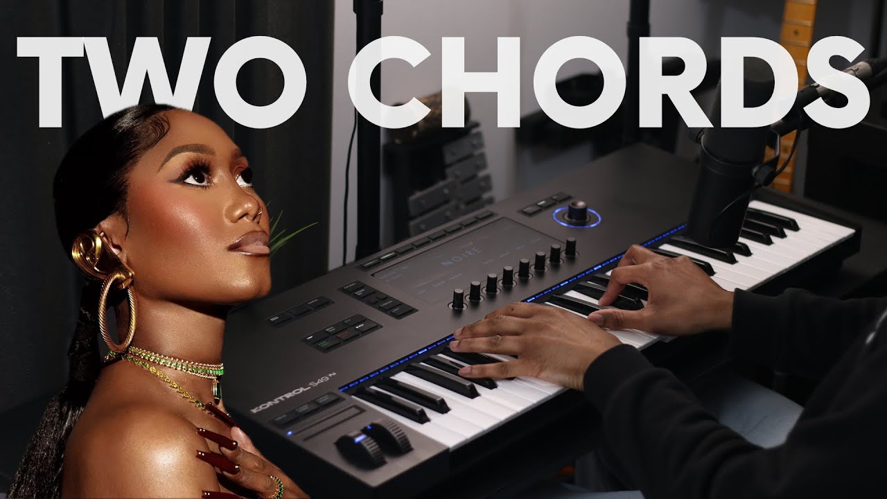 Easy R&B chord progression with simple passing chords | Muni Long - 6-2