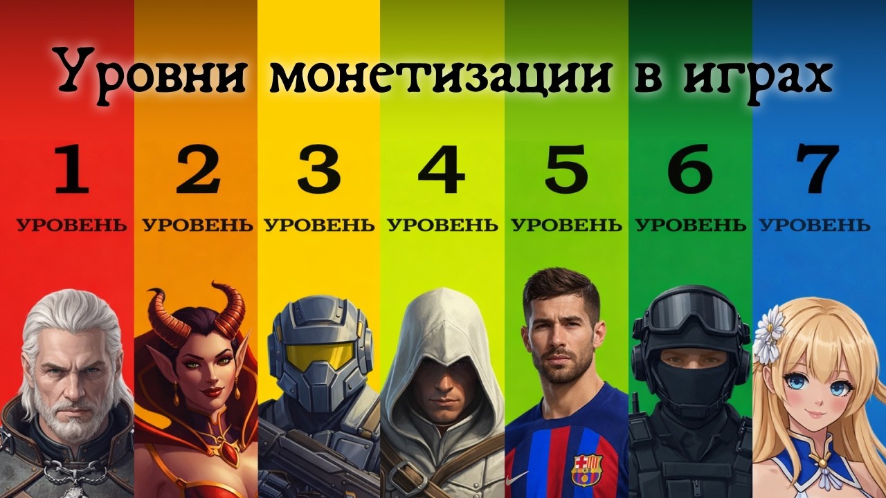 7 уровней монетизации в играх: от DLC до Гачи