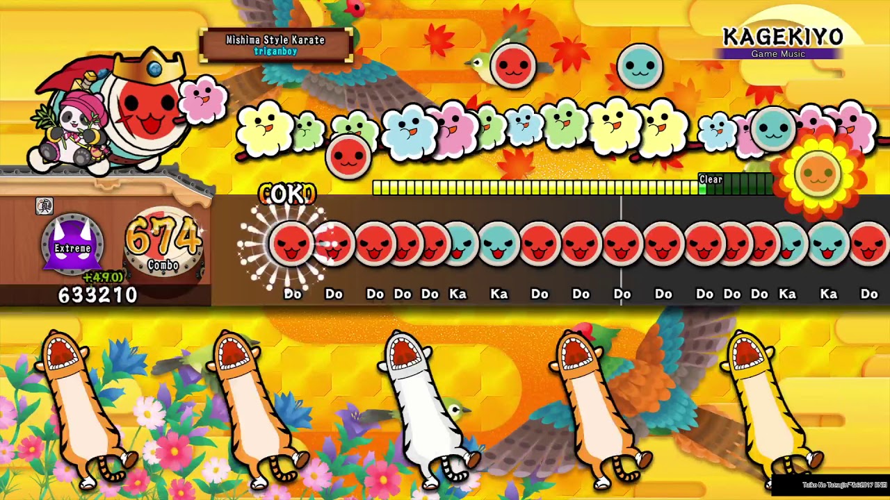 [PS4] Taiko No Tatsujin: Drum Session! - KAGEKIYO (Extra Extreme Full Combo)