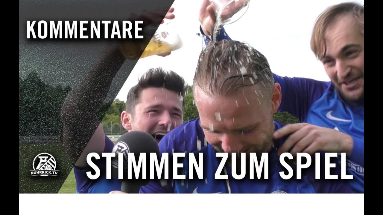 Die Stimmen zum Spiel | BW Westfalia Langenbochum - SV Vestia Disteln (28.Spieltag, Bezirksliga 9)