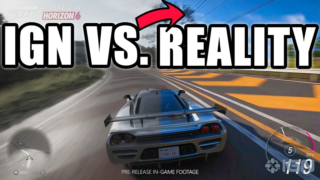 Did IGN Mess Up the Forza Horizon 6 Gameplay? HDR, Traffic & Graphics Debate