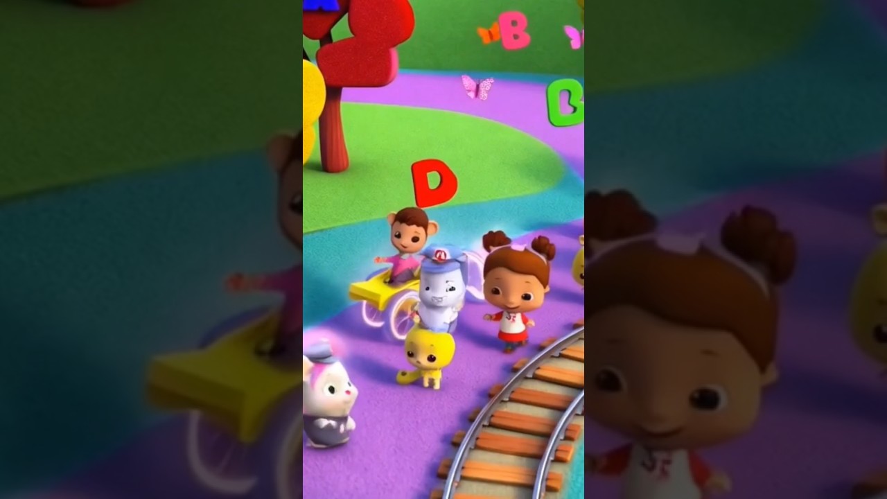 Alphabet Train #nurseryrhymesforkids #kidsfun #magicalphabettrain #nurseryrhymes2025