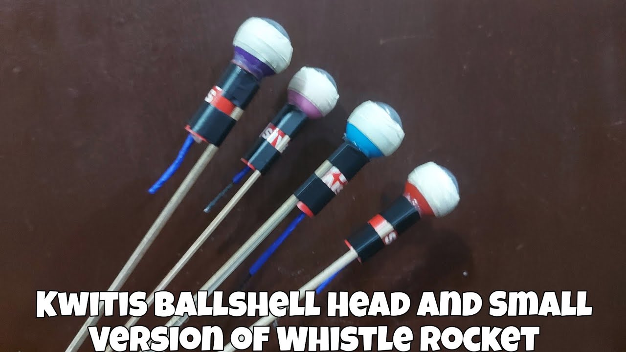 Kwitis Ballshell Head and Small Version Whistle Rocket 10mm ID