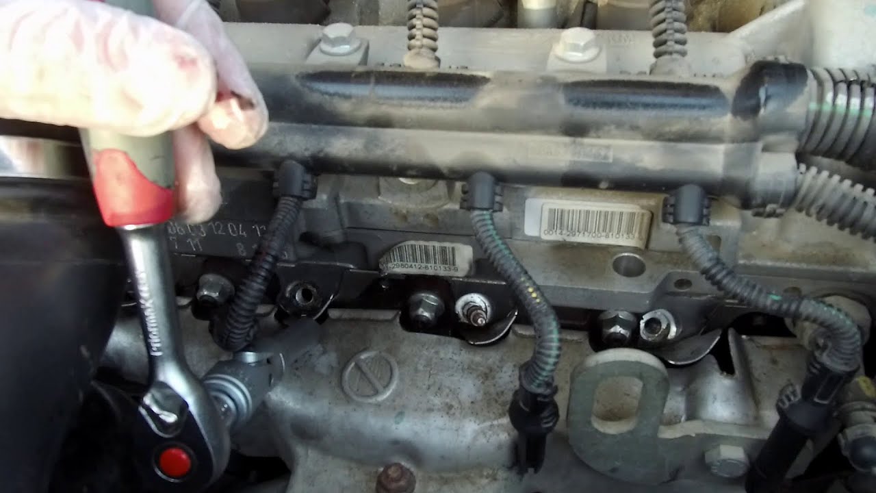 Fiat 500 1.3 JTD - Changement bougies de préchauffage
