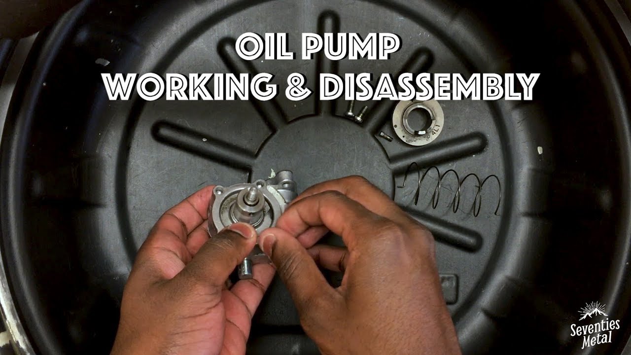 RD350 - Oil Pump Working & Disassembly