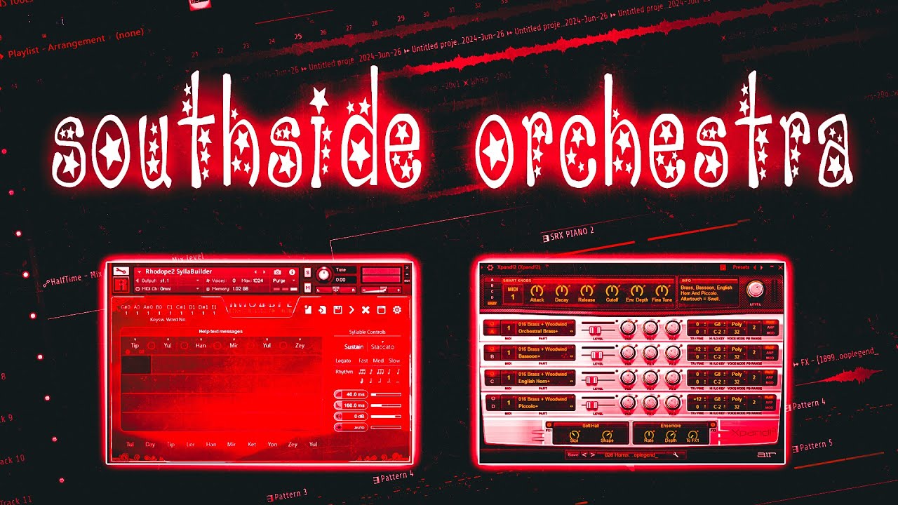 Making a Dark Orchestra Beat In The Style Of Southside and 808 Mafia | FL Studio Tutorial