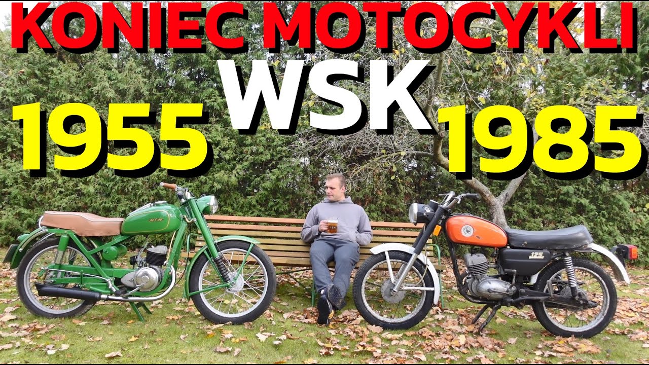 Koniec motocykli WSK - To już 40 lat od zakończenia produkcji
