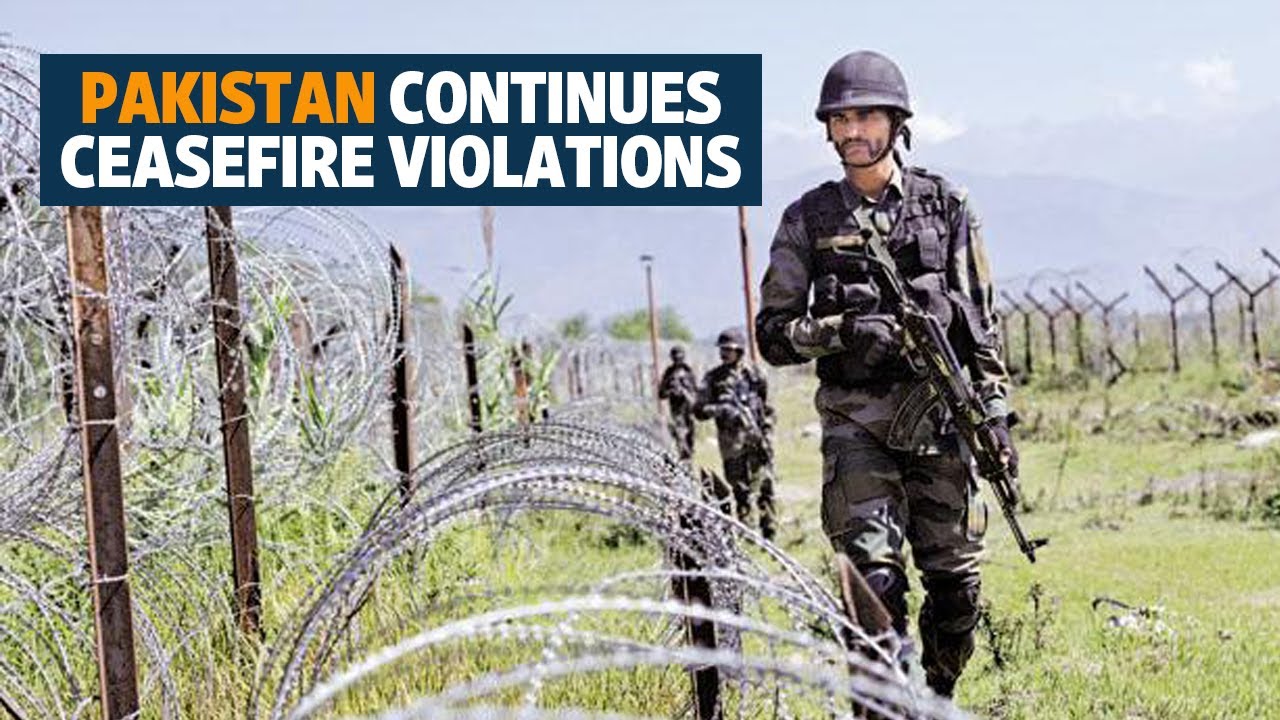 Pakistan continues ceasefire violations, opens fire along LoC in J&K