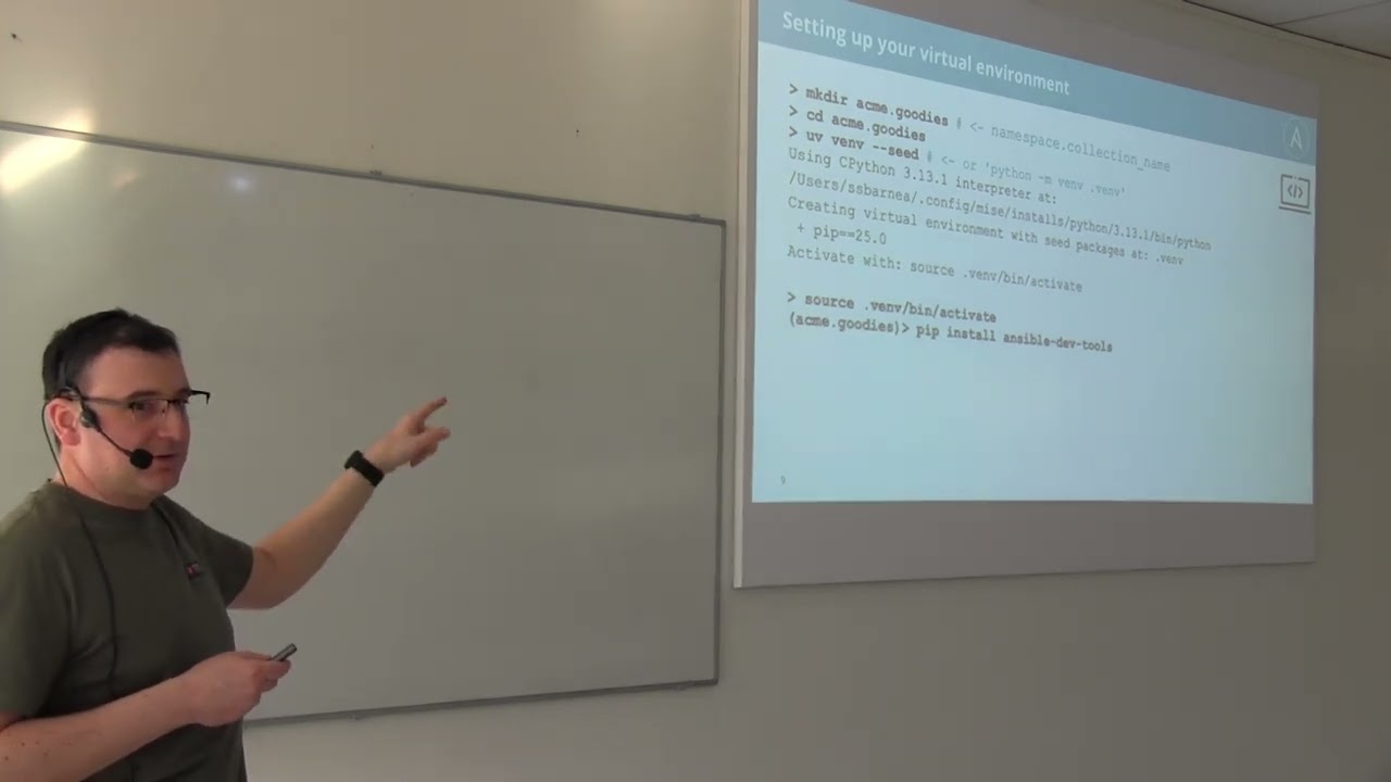 Cfgmgmtcamp 2025: Sorin Sbarnea - Using Ansible Development Tools for Robust Automation Content