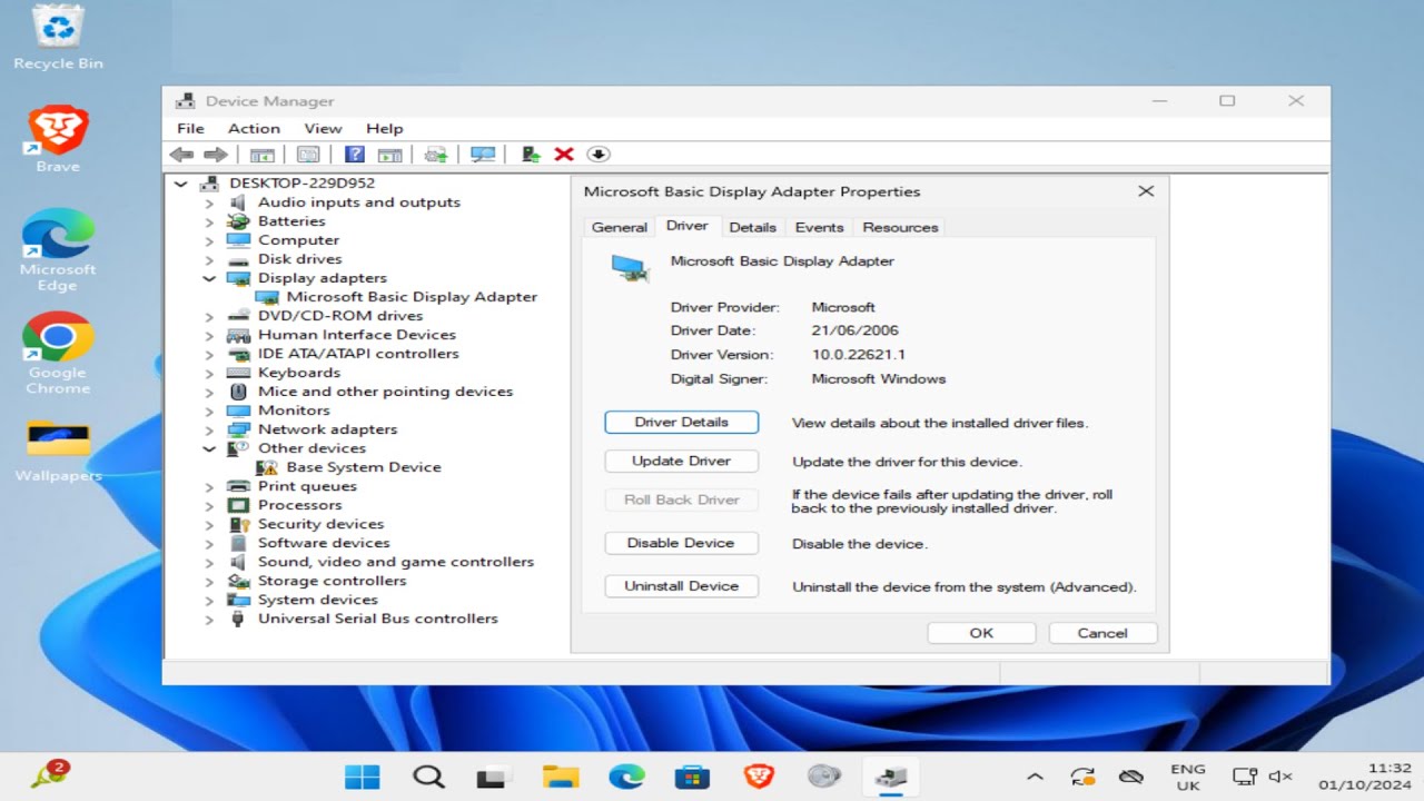 How To Rollback Driver Update in Windows