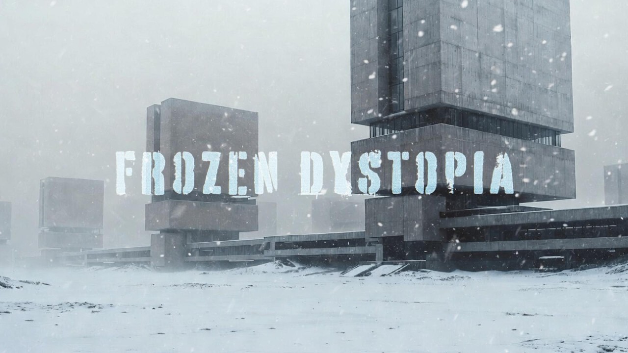 FROZEN DYSTOPIA: Icy Brutalism | Atmospheric Ambient Music for Sleep, Focus & Immersion | 30 Minutes