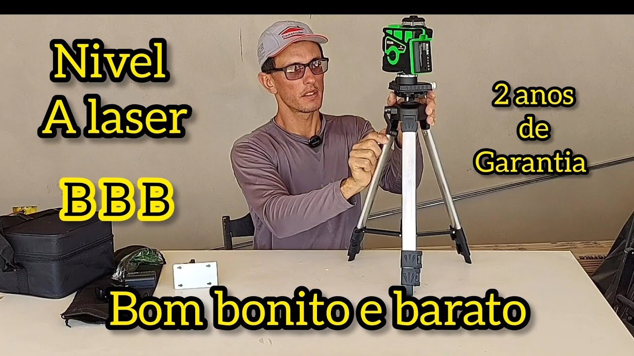 Nivel a laser Hilda review e teste na obra