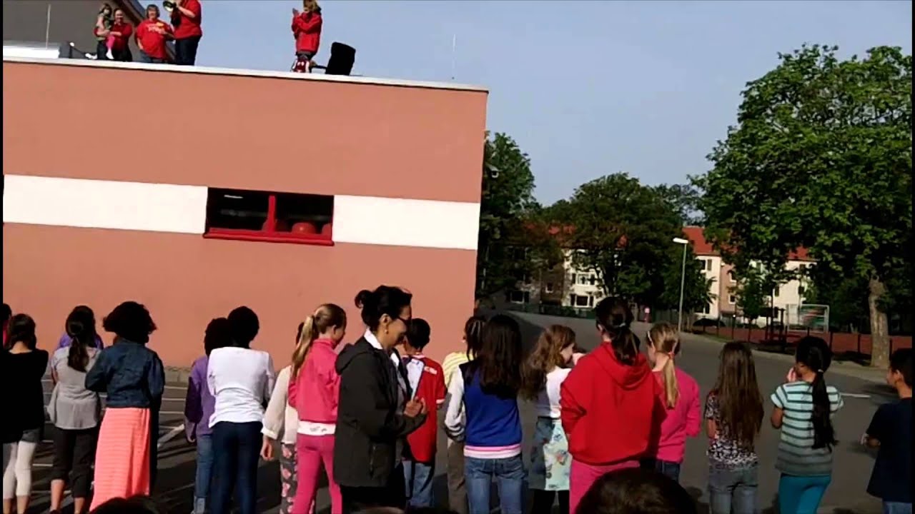 On the Roof at Hainerberg Elementary