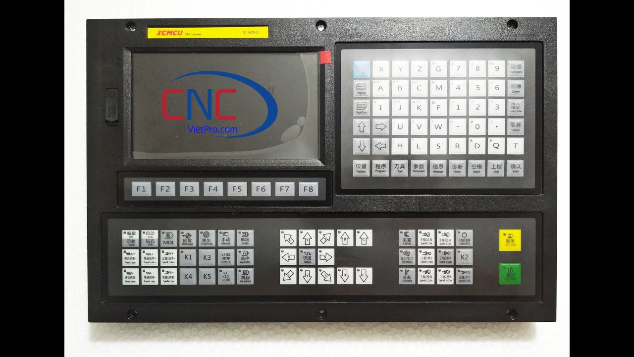 bộ điều khiển máy cnc công nghiệp xc809d