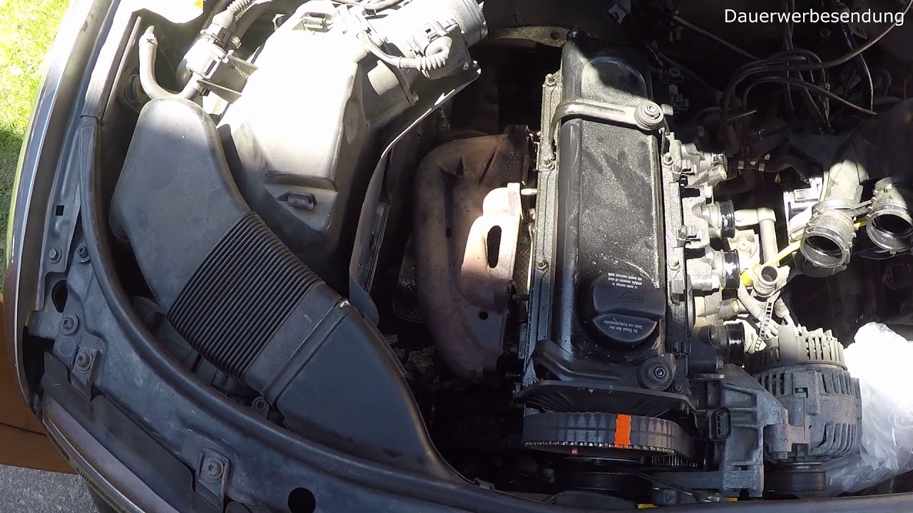 Audi A4 B5 1.6 Zylinderkopfdichtung wechseln (Teil 1) II change cylinder head gasket (part 1)