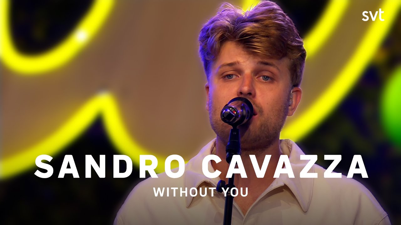 Sandro Cavazza - Without you | Allsång på Skansen 2021 | SVT