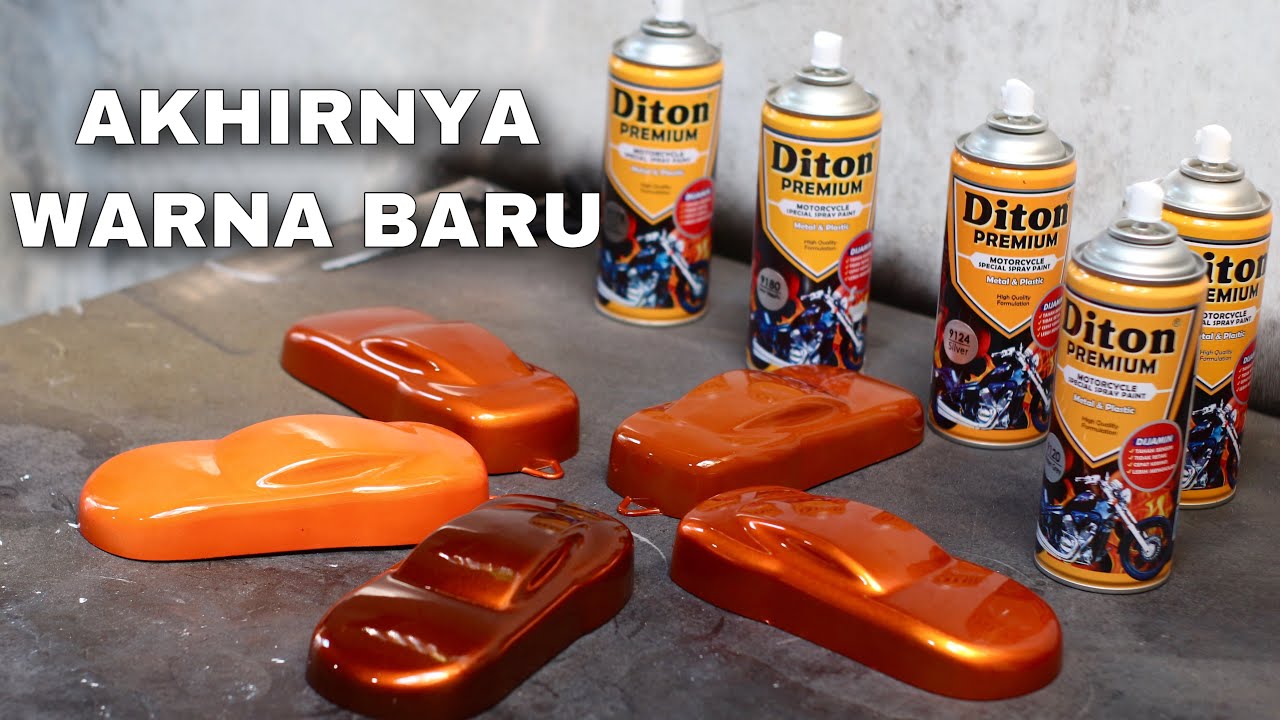 PENTING HARUS TAU | WARNA BARU CANDY TONE ORANGE | ADA 5 WARNA DASAR BERBEDA.. HASILNYA ??