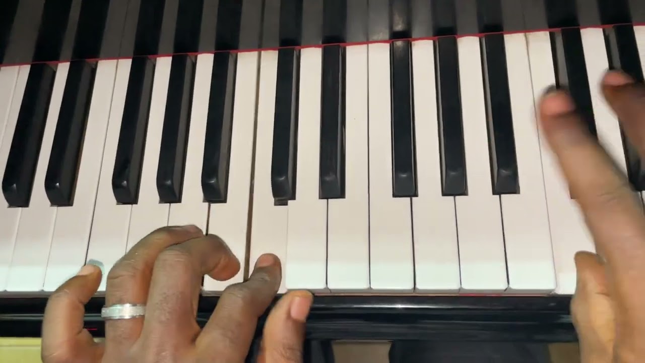 Piano Class on the G Major Scale and Primary Chords By Matthew Agba