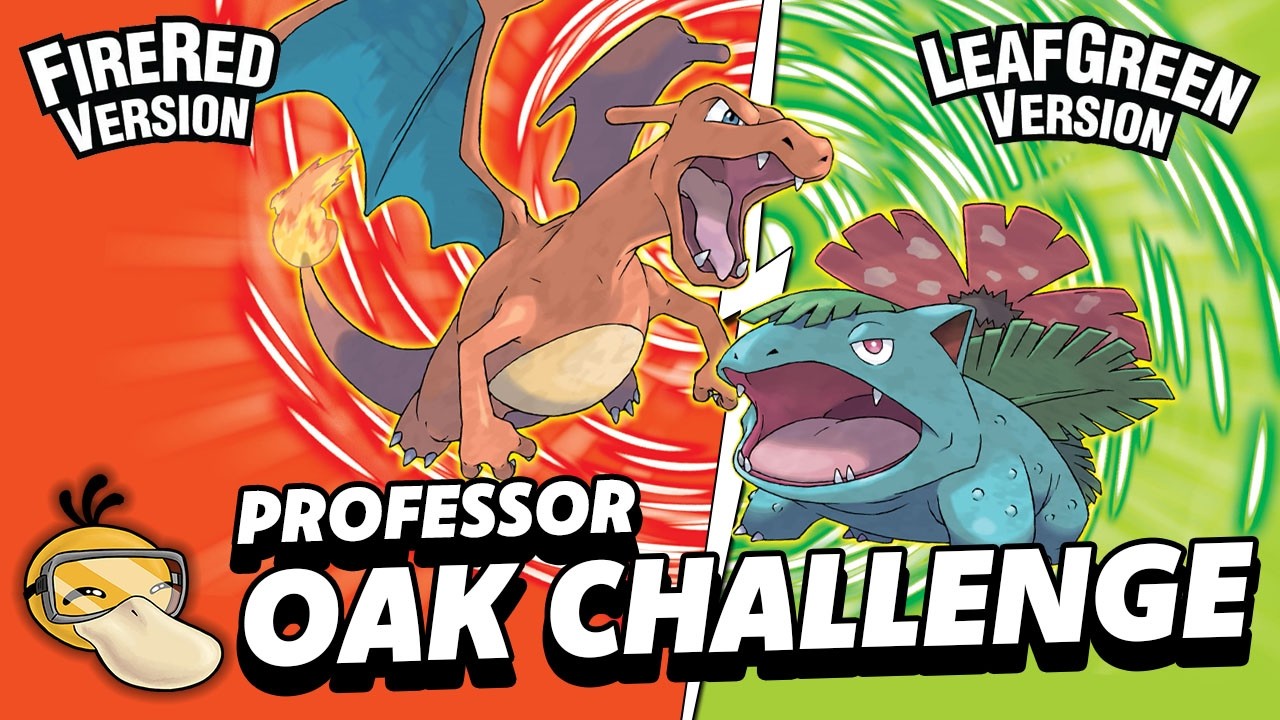 Professor Oak Challenge (DAY 5). Pokémon FireRed & LeafGreen #shorts