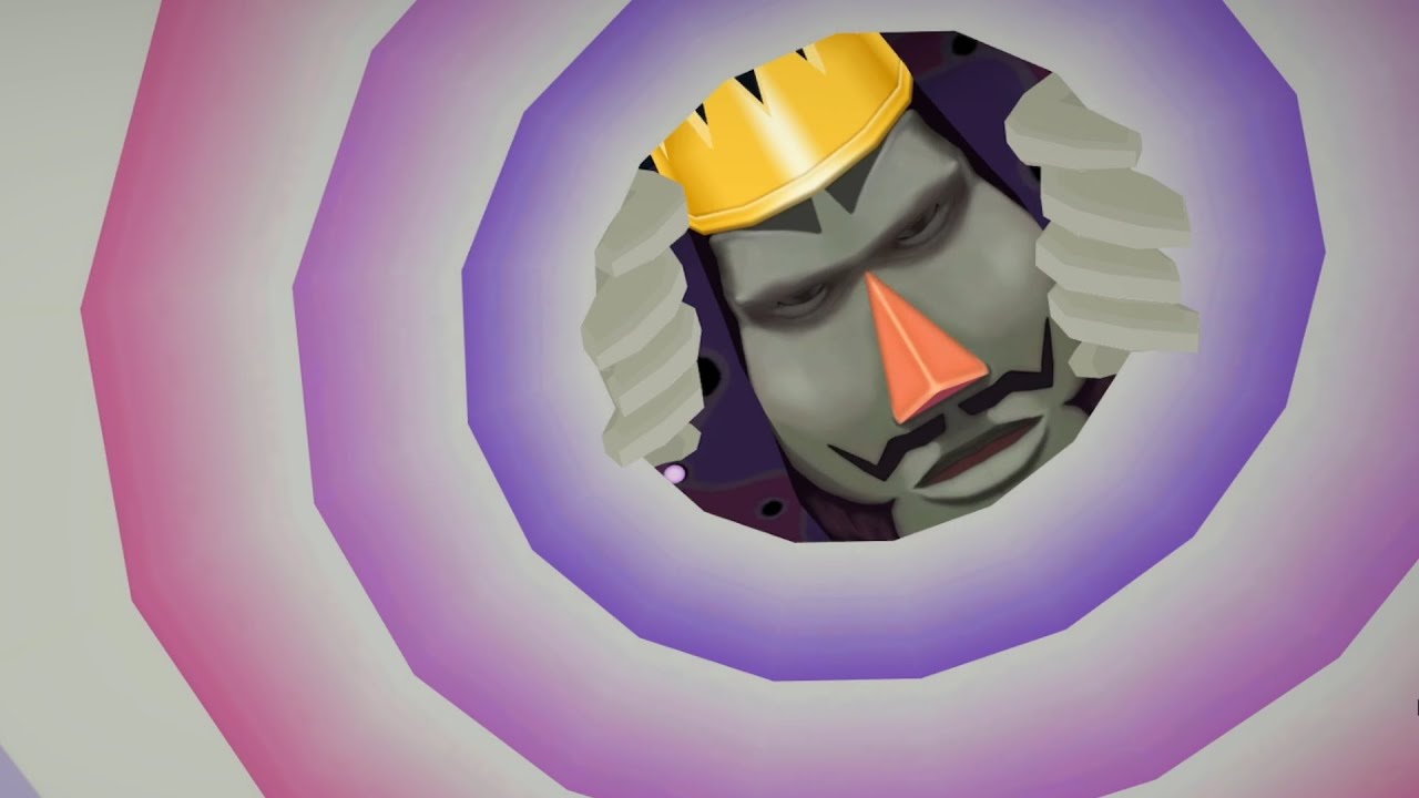 The King of All Cosmos is watching you learn the game (Katamari Damacy REROLL)
