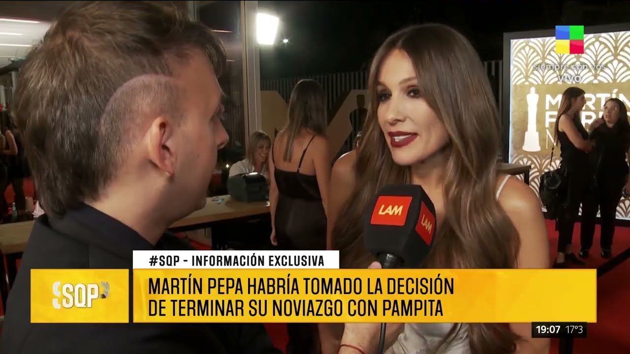 💔 PAMPITA CONFIRMÓ SU SEPARACIÓN DE MARTÍN PEPA