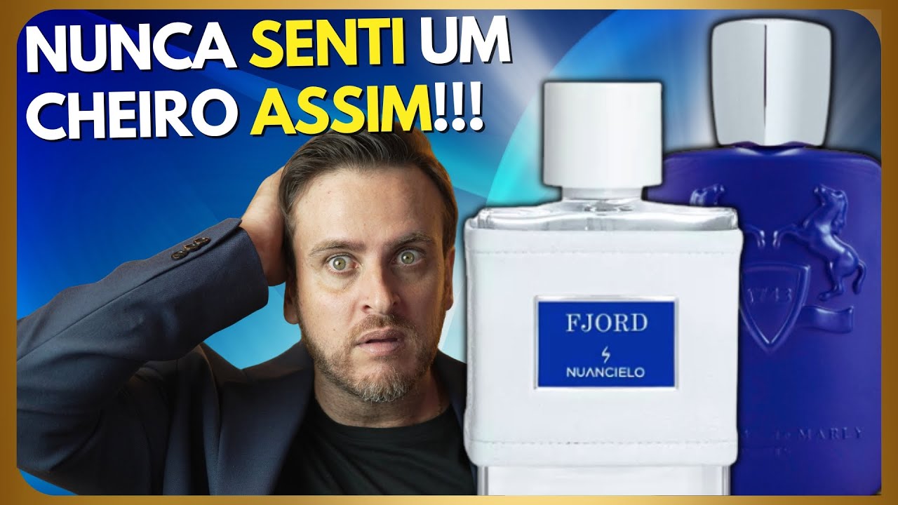 FJORD da NUANCIELO | NUNCA SENTI um CHEIRO ASSIM! PERCIVAL PARFUMS de MARLY tem UM CLONE? #perfume