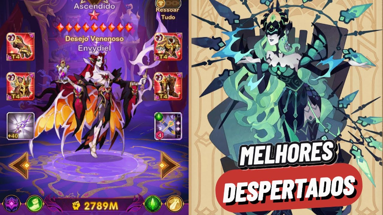 MELHORES DESPERTADOS DO AFK ARENA
