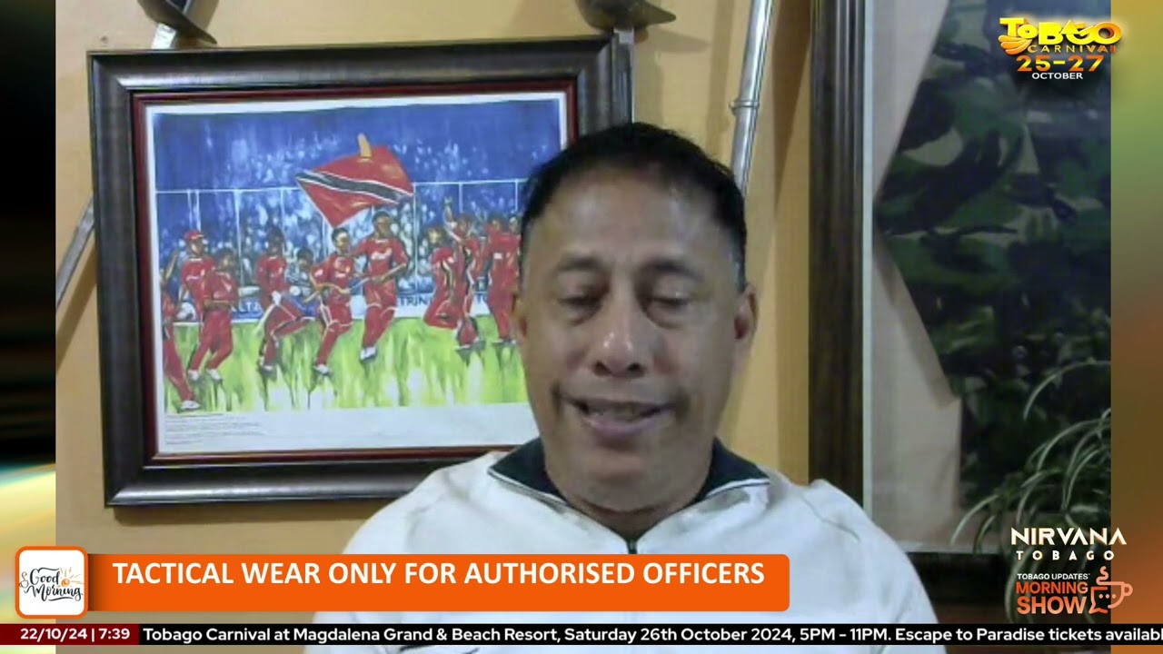 Tactical Wear Only for Authorized Officers | Former Commissioner of Police, Gary Griffith