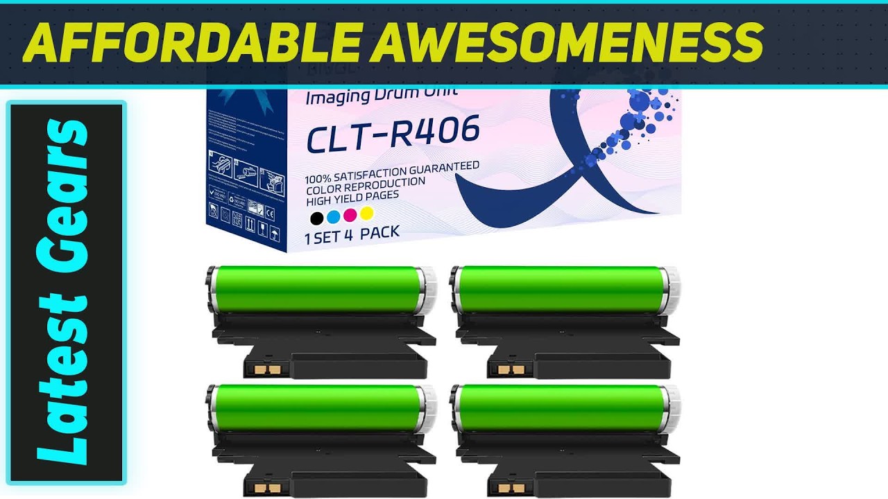 CLT-R406 Imaging Drum Unit: The Ultimate Upgrade for Samsung Printers!