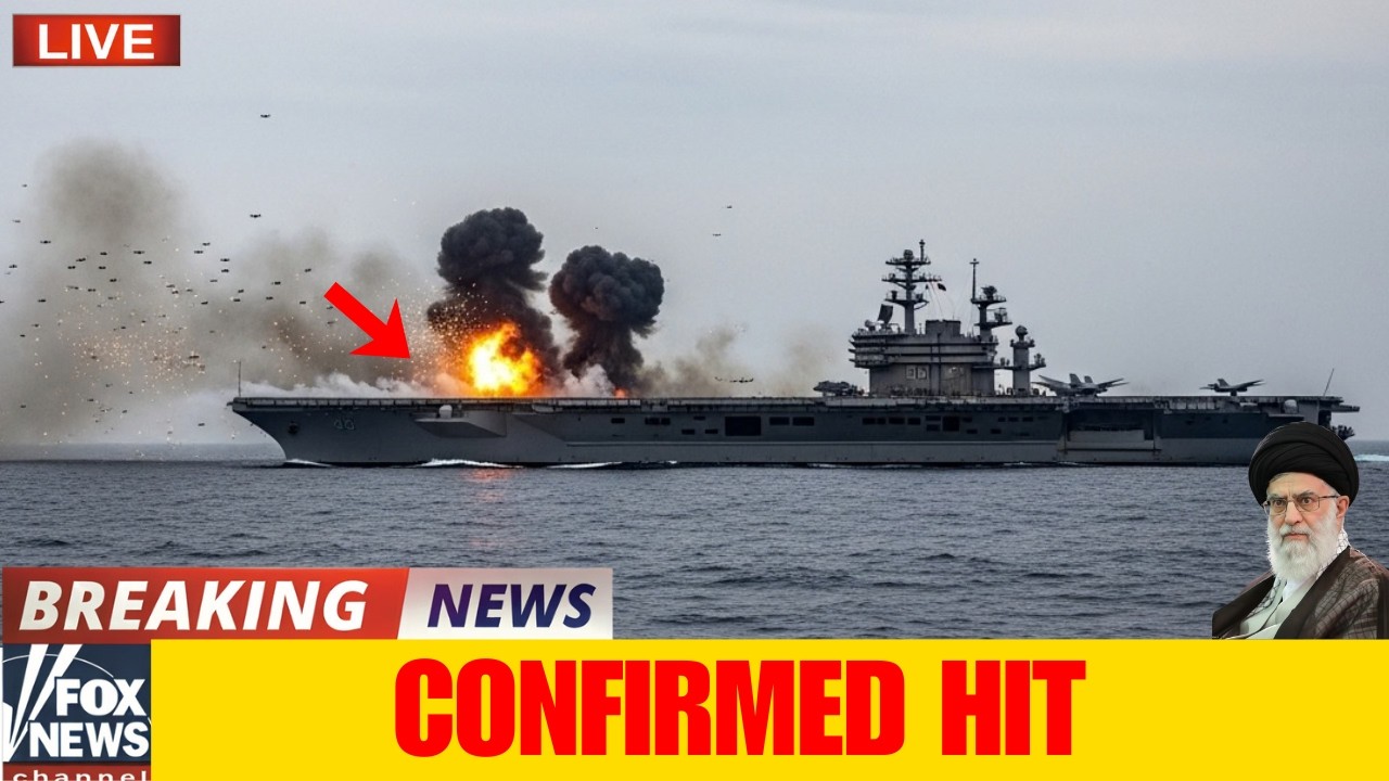 Iran Drone Swarm Hits USS Gerald Ford in Gulf &mdash; Minutes Later US Response Destroys All