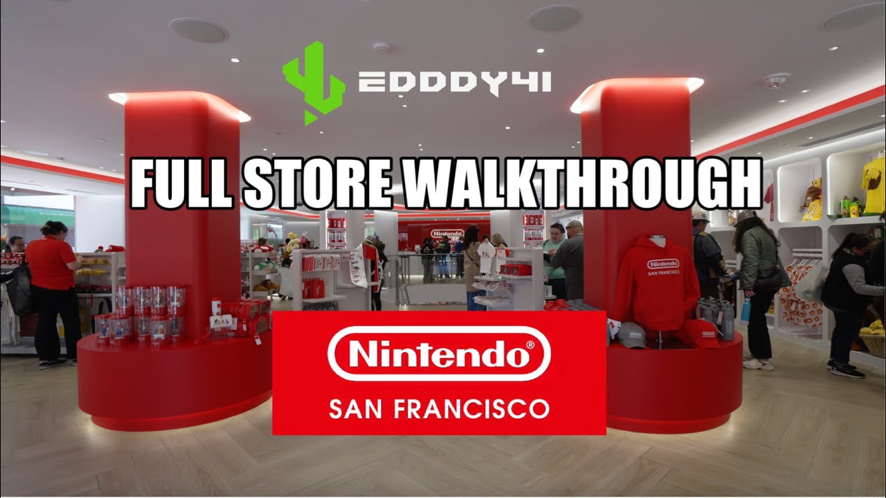 Nintendo Store San Francisco - Full Walkthrough (4K 60FPS)