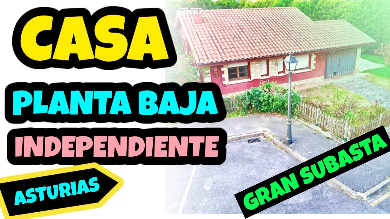 VENDIDA | 124.000€ | Una OPORTUNIDAD en NAVA, Asturias | Rara vivienda en planta baja!