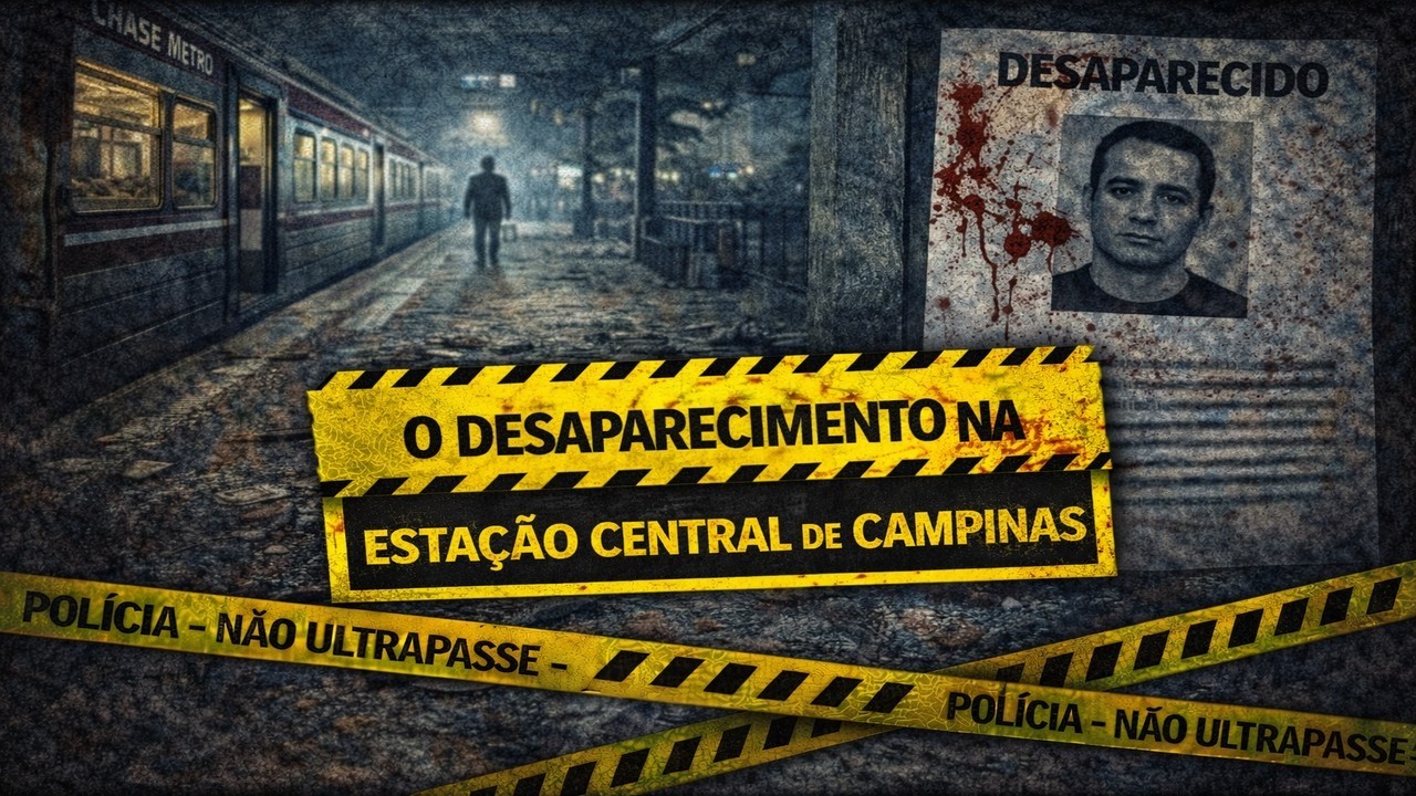 O DESAPARECIMENTO NA ESTAÇÃO CENTRAL DE CAMPINAS...