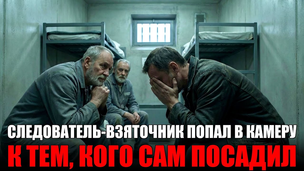 СЛЕДОВАТЕЛЬ-ВЗЯТОЧНИК ПОПАЛ В КАМЕРУ К ТЕМ, КОГО САМ ПОСАДИЛ